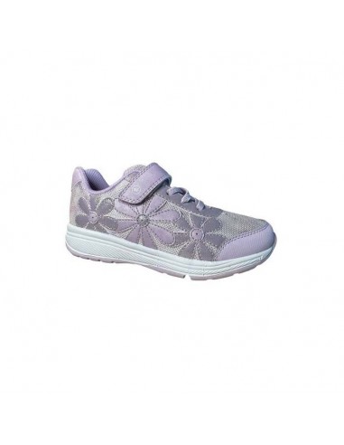 Infant Girl Stride Rite SR Lighted Glimmer in Lavender basket pas cher