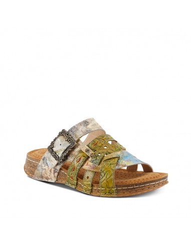 Womens L'Artiste Calamityjay in Olive Multi Economisez 