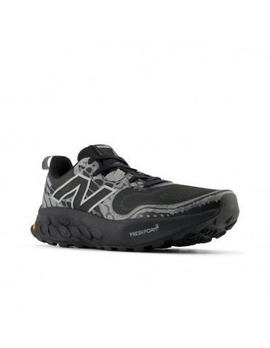 Mens New Balance Fresh Foam X Hierrov8 in Black/Shadow Grey/Black Comment ça marche