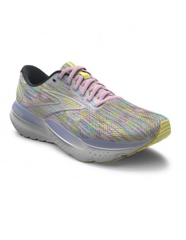 Womens Brooks Running Glycerin 21 Handspun Collection in Thistledown/Ebony/Corsage Découvrez la collection