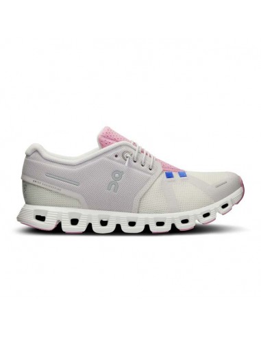 Womens On Running Cloud 5 Push in Ivory/Blossom 2024