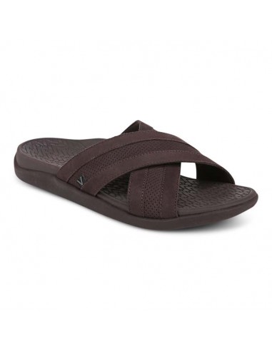 Mens Vionic Mtide Slide in Chocolate ouvre sa boutique