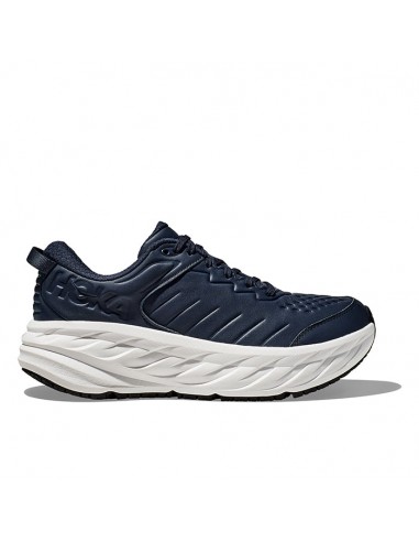 Mens Hoka Bondi SR (Slip Resistant) in Outer Space/White Venez découvrir notre 