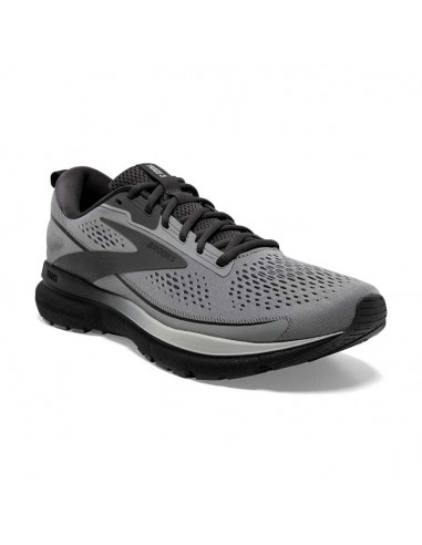 Mens Brooks Running Trace 3 in Grey/Black/Ebony Vous souhaitez 