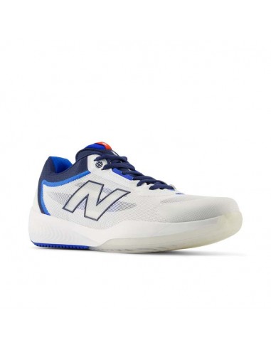 Mens New Balance FuelCell 996 v6 in White/Team Navy la chaussure