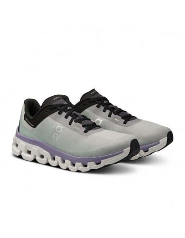 Womens On Running Cloudflow 4 in Fade/Wisteria Voir les baskets