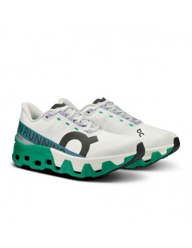 Womens On Running Cloudmonster Hyper in White/Mint 2024