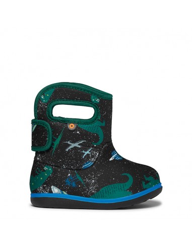 Little Boy Bogs Baby Bogs II Jurassic Dino in Black Multi les ctes