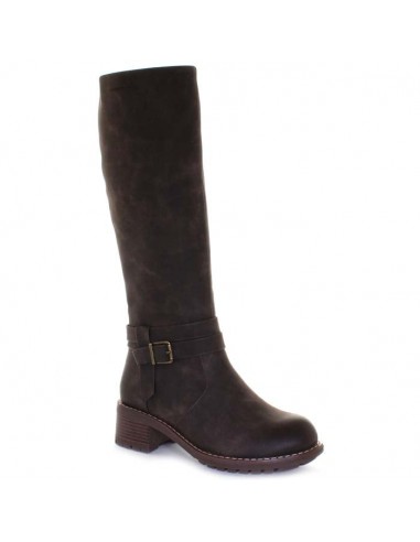 Womens Wanderlust Ella Wide Calf in Dark Brown Les êtres humains sont 