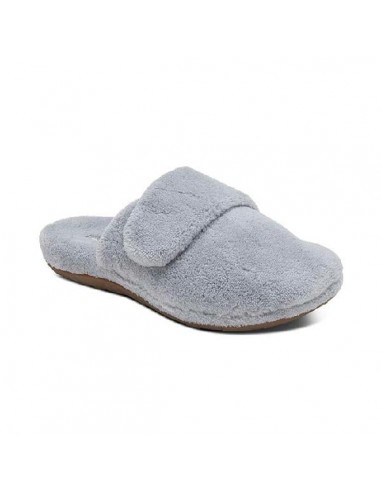 Womens Aetrex Mandy Closed-Toe Slipper in Grey livraison gratuite