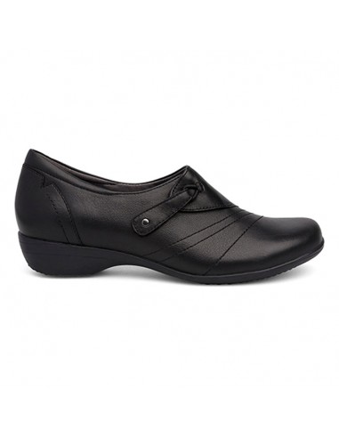 Womens Dansko Franny II Wide in Black hantent personnes