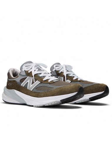 Mens New Balance Made in USA 990v6 in Olive/Grey Vous souhaitez 