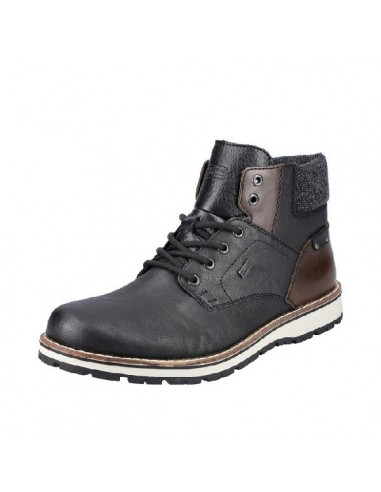 Mens Rieker Ronny 34 in Schwarz/Anthrazit/ online