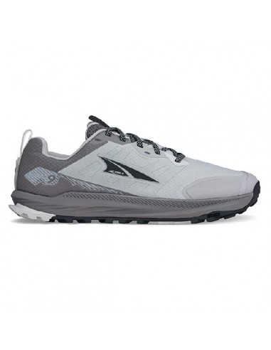 Mens Altra Lone Peak 9 in Gray pas cher 