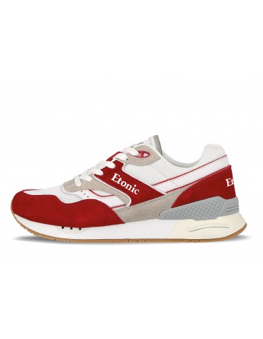 ETONIC STABLE BASE White Red brillant des détails fins