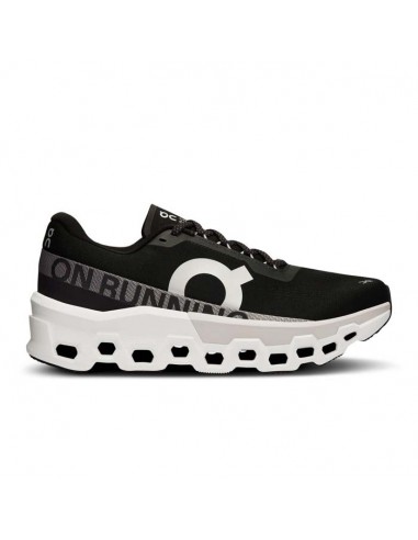 Mens On Running Cloudmonster 2 in Black/Frost les ctes