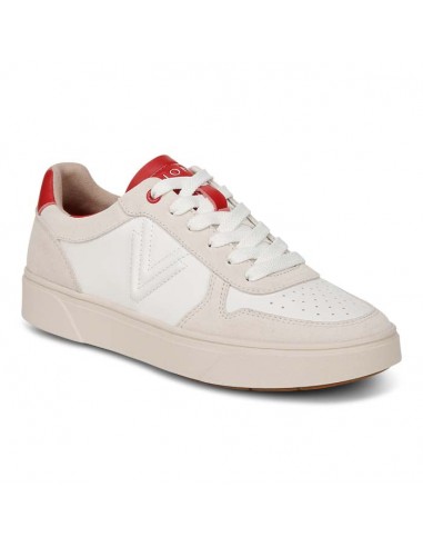 Womens Vionic Kimmie Court in Cream/Red Fin de série