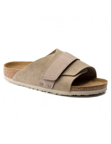 Womens Birkenstock Kyoto Suede Narrow in Taupe 50-70% off 