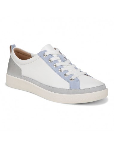 Womens Vionic Winny Lace Up Sneaker in White/Silver Les magasins à Paris