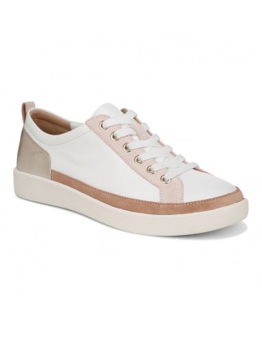 Womens Vionic Winny Lace Up Sneaker in White/Gold Les magasins à Paris