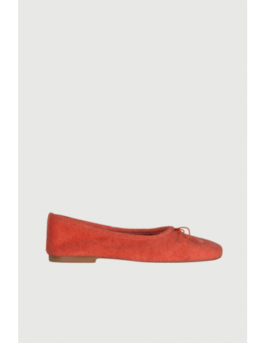 Sienna Ballet Flats in Orange Cotton Terry prix pour 